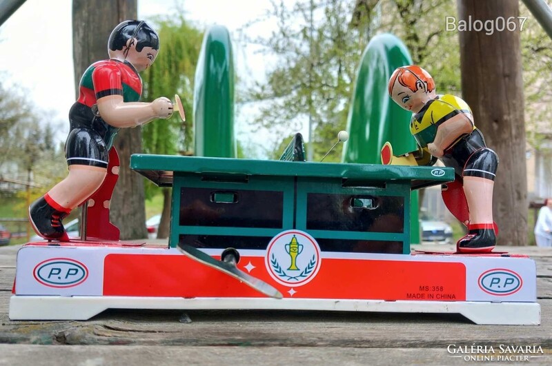 MÜKÖDŐ MS:358 KÍNAI PINGPONG lemezjáték, régi retro vintage.