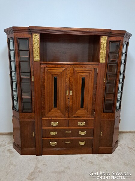 Különleges 5 részes art-deco dolgozószoba garnitúra