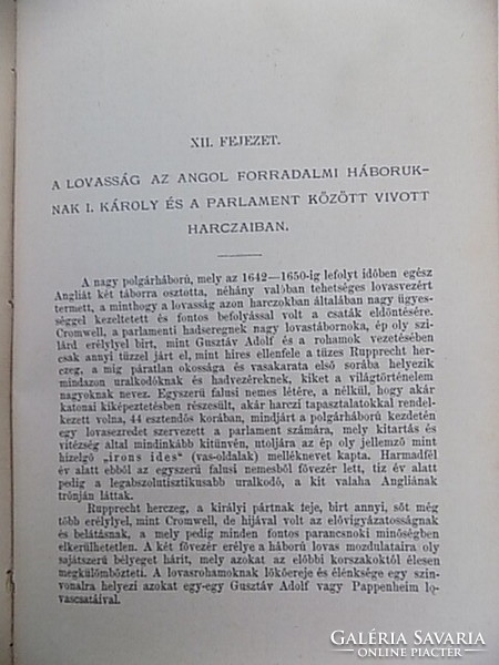 Denison György A lovasság története. Aigner Lajos Kiadása 1884