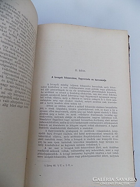 Denison György A lovasság története. Aigner Lajos Kiadása 1884