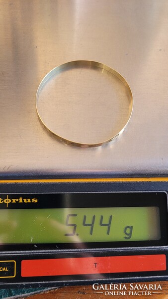 14 K arany karkötő, karperec 5,44 g