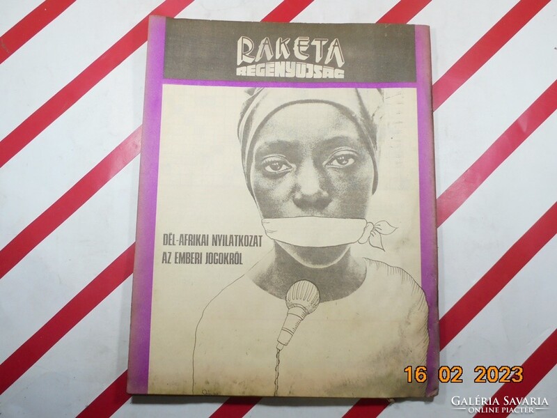 Régi retro újság - Rakéta Regényújság - 1977. augusztus 16. - Születésnapra ajándék.