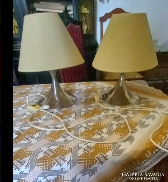Retró éjjelilámpa pár