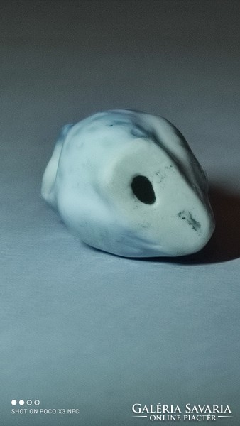 Aquincum aquazur mini miniatűr bagoly porcelán Ősz Szabó Antónia terv