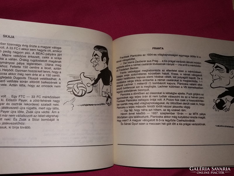 1985. Peterdi Pál - Szepes György : Sztár parádé  KARIKATÚRÁK könyv a képek szerint SPORTPROPAGANDA