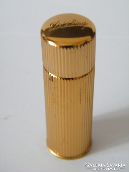 Vintage Christian Dior Diorling mini parfümtartó, tölthető üveg
