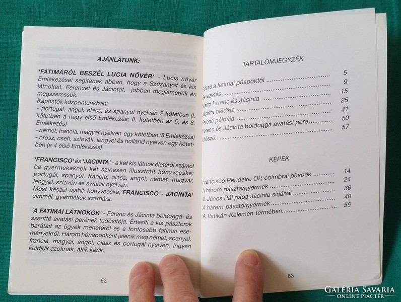 P. Kondor Lajos és P. Ruttmayer Ince: A fatimai pásztorgyermekek - Ferenc és Jácinta Lelkisége