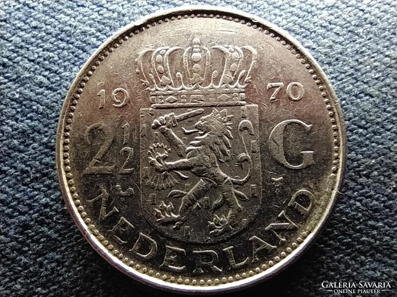 Hollandia I. Julianna (1948-1980) 2 1/2 Gulden 1970