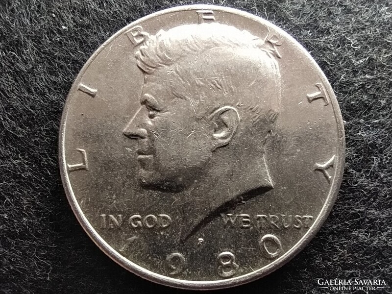 USA Kennedy half dollar 1/2 Dollár 1980 P