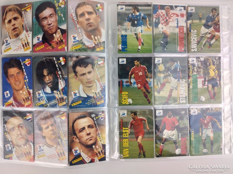 Panini World Cup France 1998 hiánytalan album 1-100 kártya