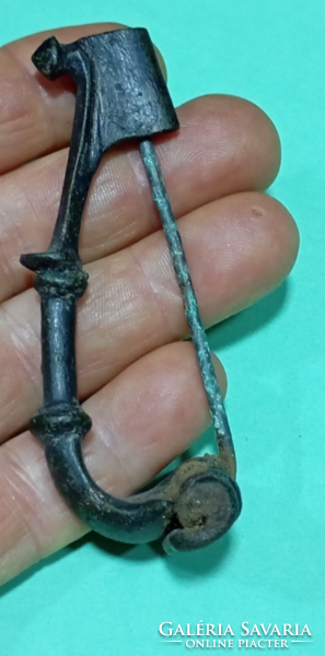 Római bronz fibula i.sz .200-300