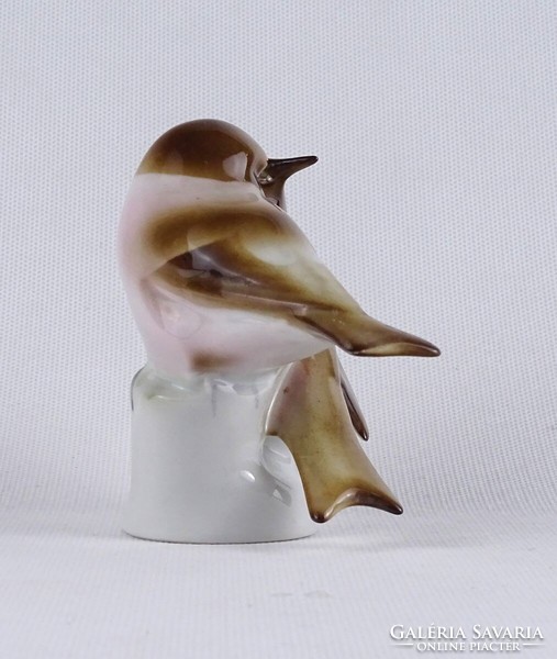 1T744 Zsolnay porcelán cinke madár pár