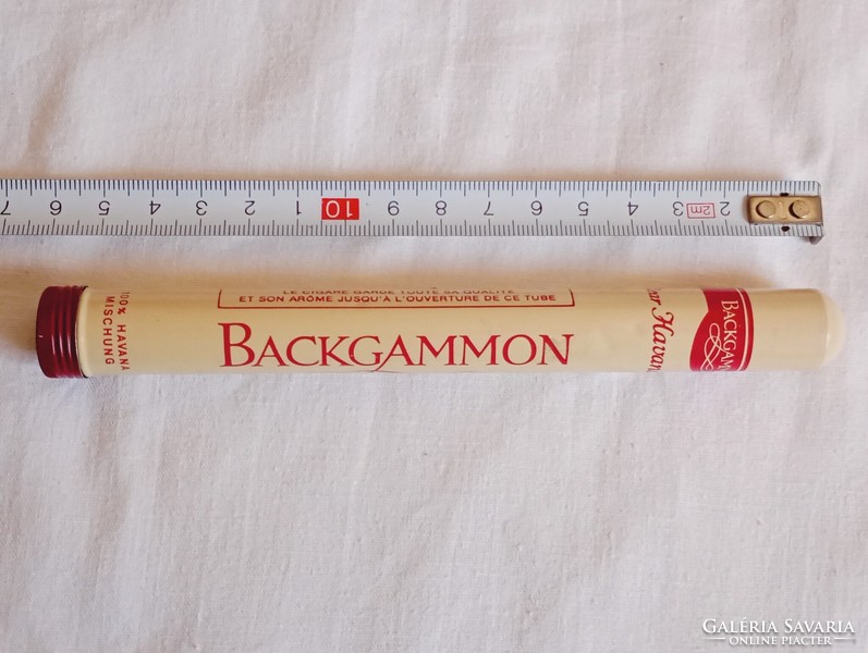Szivar BACKGAMMON Havana Kuba fém szivardoboz