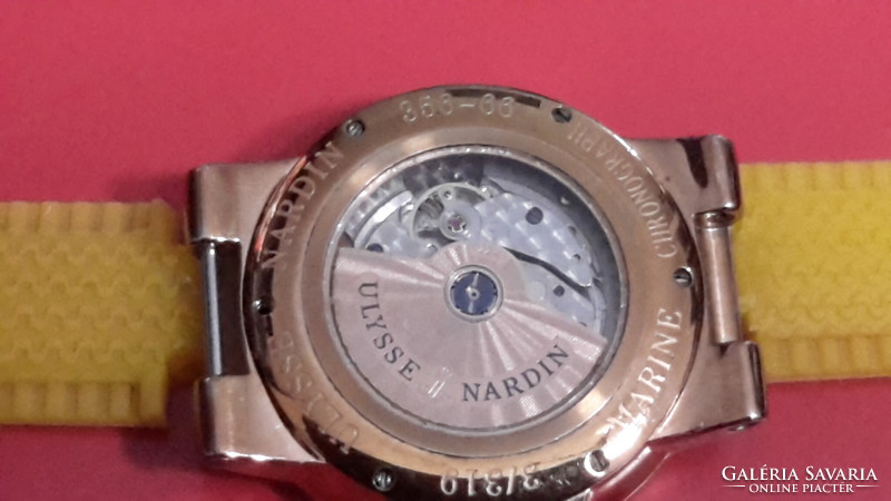 Ulysse Nardin automata chronometer,kis másódperces