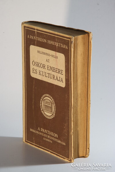 Dedikált - 1921 - Az őskor embere és kultúrája, különös tekintettel hazánkra. Különleges darab !!