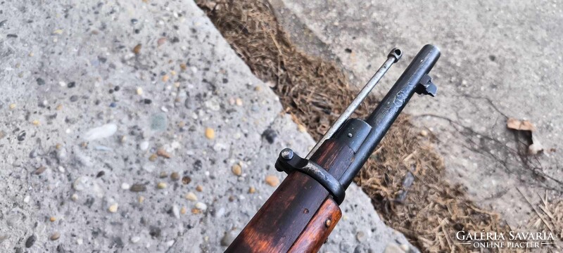 Orosz cári nagant puska riasztóvá alakítva