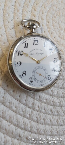 Ritka finomszabályzós nagyon szép Doxa patent zsebóra (Nagyobb méretű 54 mm Kn)
