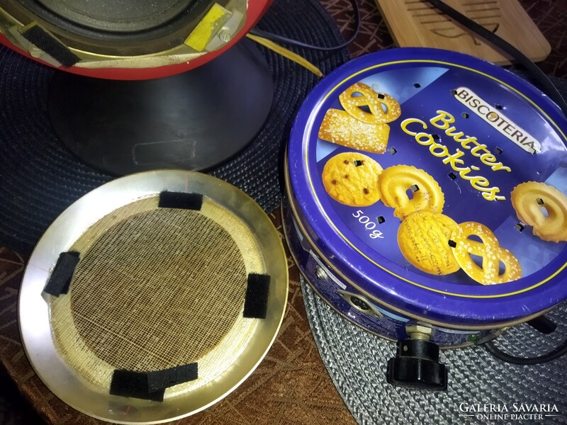 Retro Beag HOX 55 hangszóró, maszek erősítővel