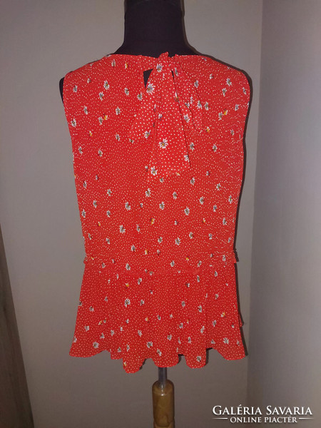 Zara pliszírozott csini felső. Újszerű. L-es