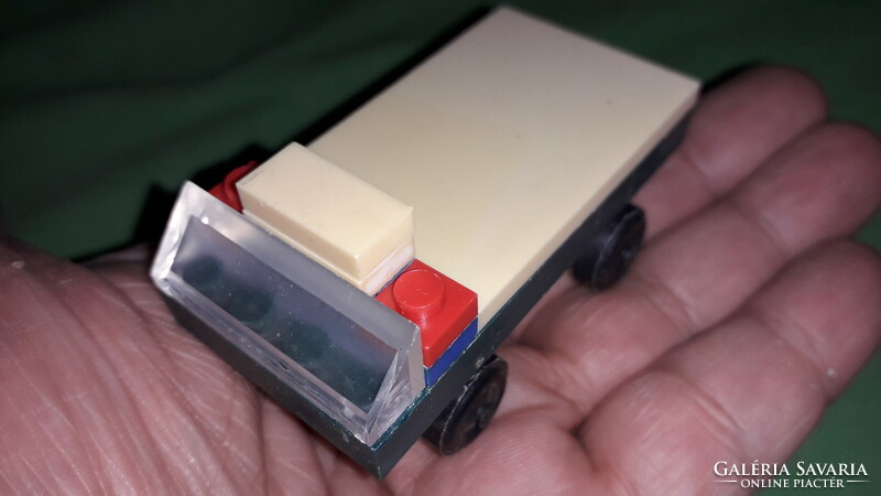 Retro NÉMET DDR GDR NDK -"PB" - PEBE építőjáték "szoci LEGO" kisautók 4db egyben a képek szerint