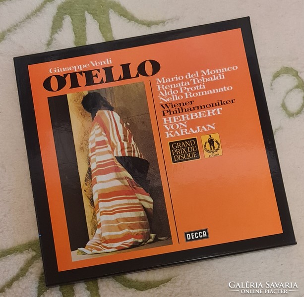 Verdi - Othello - Karajan - Bécsi Filharmonikusok (Decca-1961)