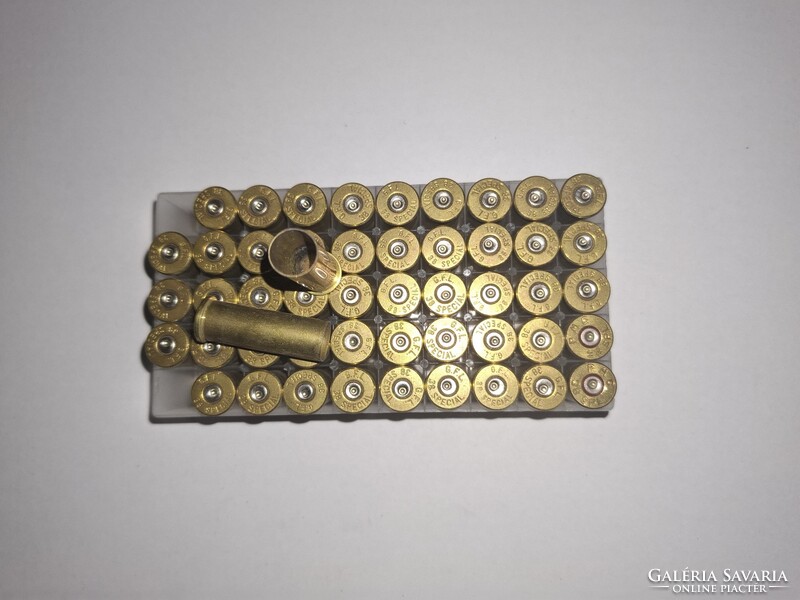 38Spec WadCutter Fiocchi Üres töltényhüvely lőszerhüvely  50 darab egybe