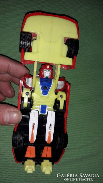 Retro fém TRANSFORMERS ALAKÍTHATÓ - TŰZOLTÓ parancsnoki autó 15 cm a képek szerint