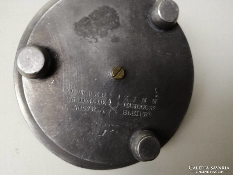 ÓN GYERTYATARTÓ - PEWTER HANDMADE IN AUSTRIA