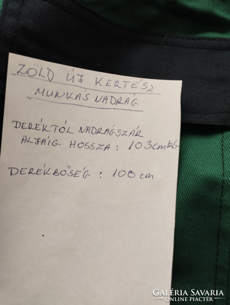 Kertész munkás nadrág új