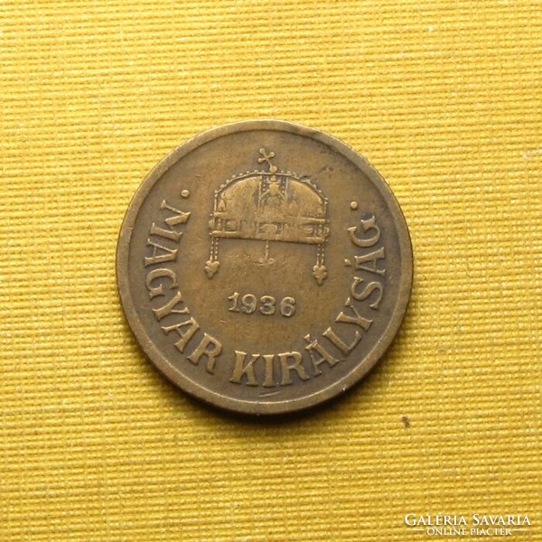 1936 2 fillér