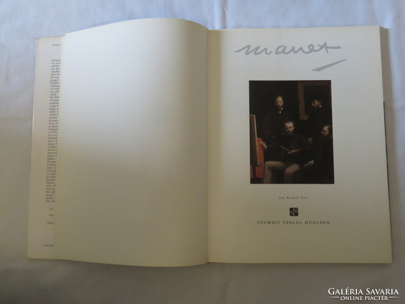 Von Robert Rey . Manet *