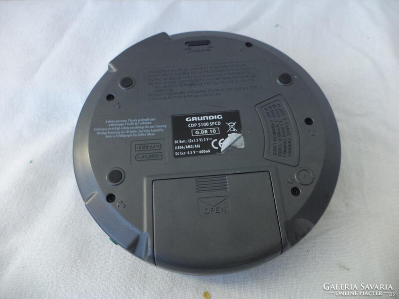 [ABC] GRUNDIG CDP 5100 SPCD retro discman (278)