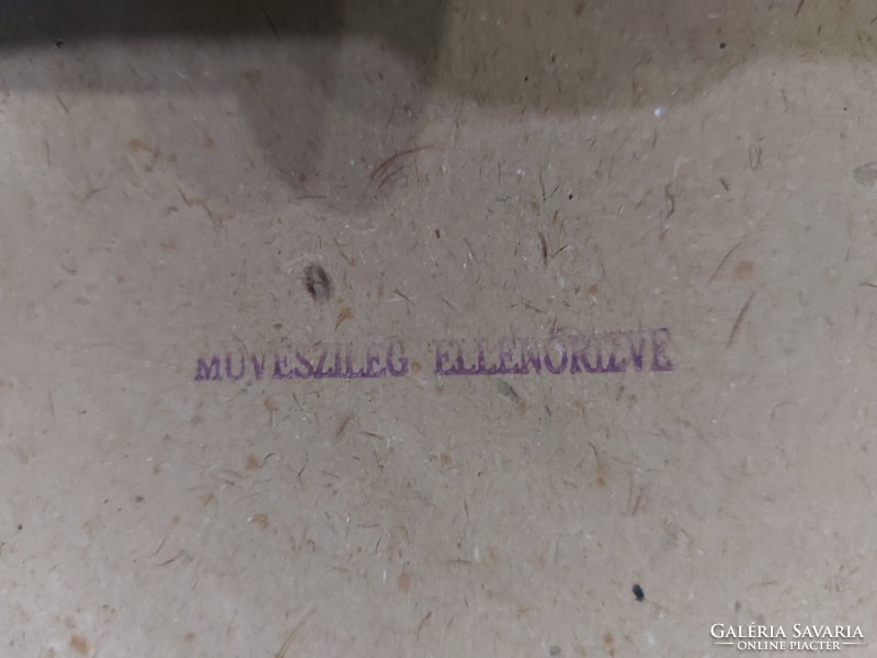 ! Zsille Győző szignált rézkarca - Szentesi öreg Malom - 420
