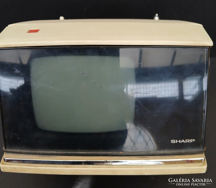 Space Age Retro Sharp Mini TV