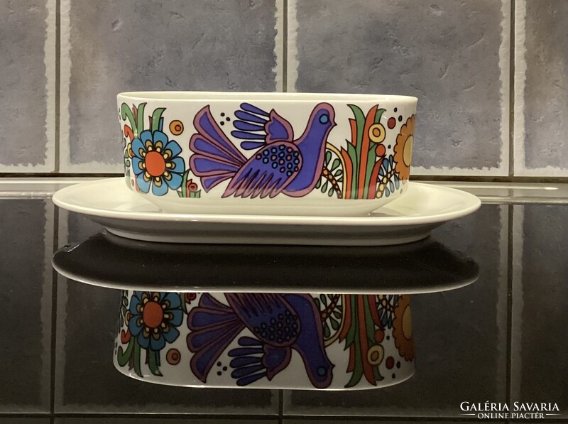 Villeroy & Boch "Acapulco" septfontanines Luxemburg mártásos, szószos kínáló tál