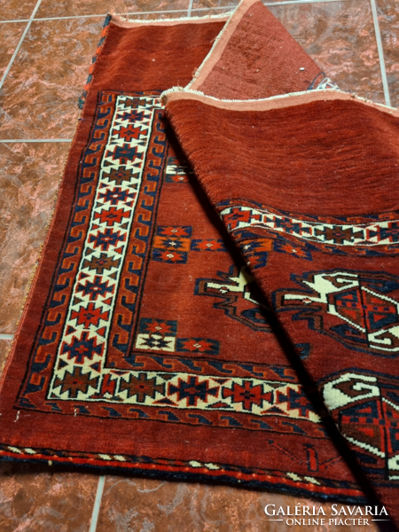TÜRKMÉN/ TEKKE szőnyeg, 124x76 cm