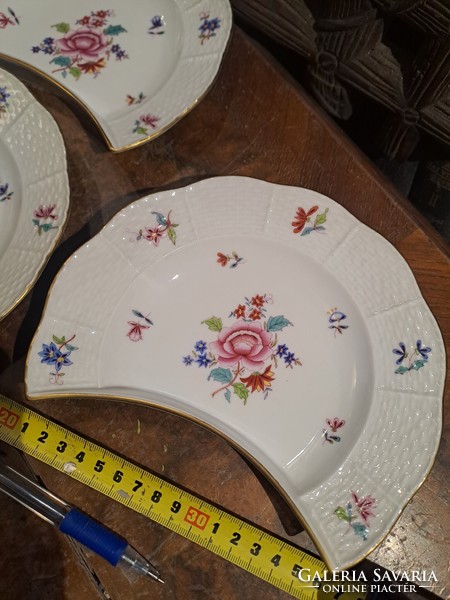 EREDETI HERENDI NANKING BOUQUET CSONTOS TÁNYÉR KÉSZLET