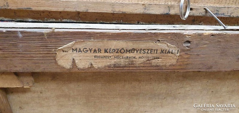 Férfi Portré. Nagyon szépen megfestett. Hévizi Piroska festette.