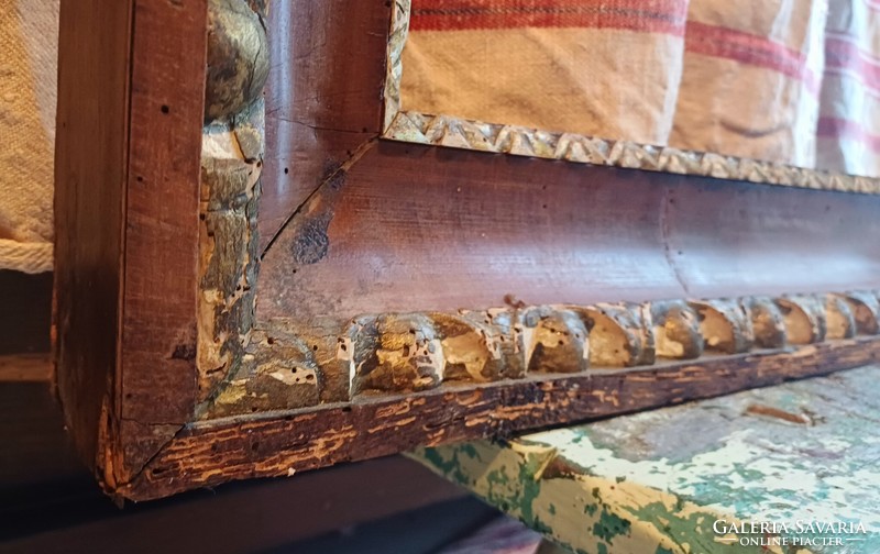 Biedermeier ökörszemes keret