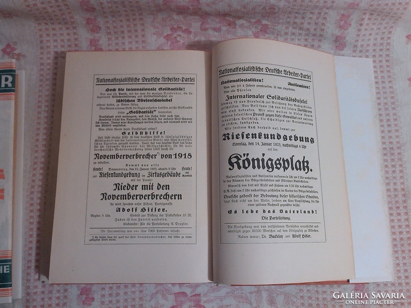 Adolf HItler Mein Kampf 1925/1927 Volume 1+2
