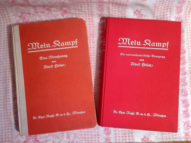 Adolf HItler Mein Kampf 1925/1927 Volume 1+2