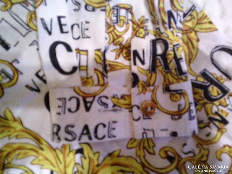 VERSACE JEANS  COUTURE kis selyem női ing