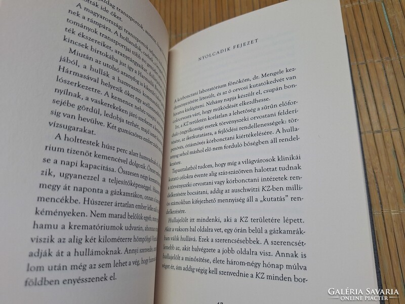 Dr. Mengele boncolóorvosa voltam az auschwitzi krematóriumban.9900.-Ft