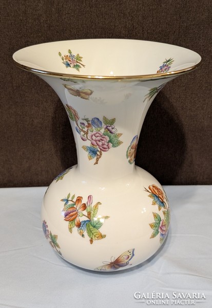 Herendi Viktória mintás váza - nagy méretű