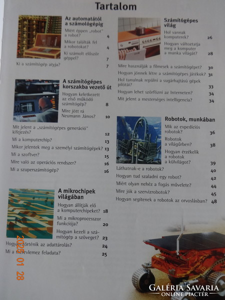 MI MICSODA könyvek: KOMPUTEREK ÉS ROBOTOK - REPÜLŐGÉPEK ​ÉS LÉGHAJÓK - AUTÓK