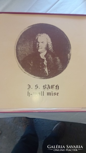 Hanglemez Bach H-mol mise+ Mozart Varázsfuvola