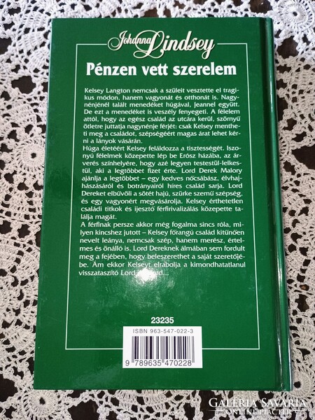 Lindsey Johanna: Pénzen vett szerelem, Alkudható
