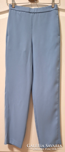 MANGO VILÁGOSKÉK  ZSEBES ELEGÁNS NADRÁG XS- ES MÉRET