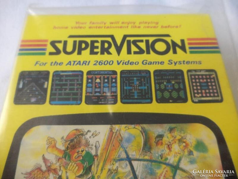 Supervision, Atari 2600, 2 játékos kazi, ÚJ! (1818)