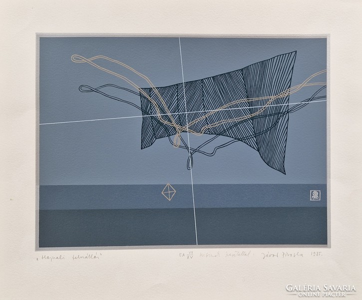 Jávor Piroska - sokszorosított grafika, szitanyomat